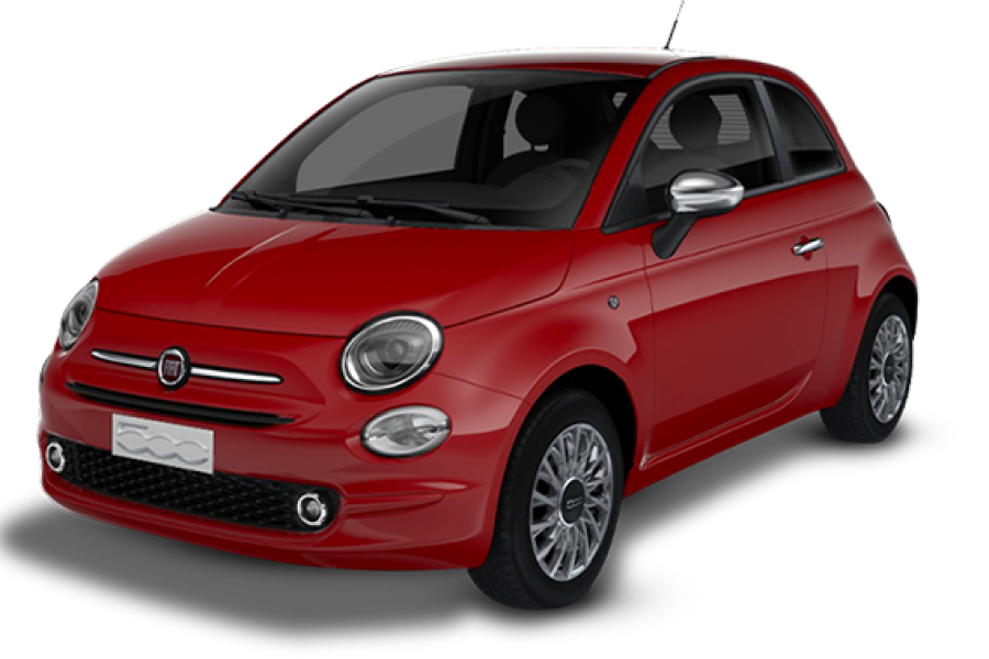 Fiat 500 for hire from Happy Hire