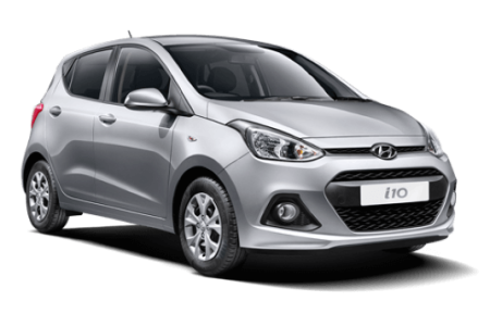 Hyundai i10 for hire from Happy Hire